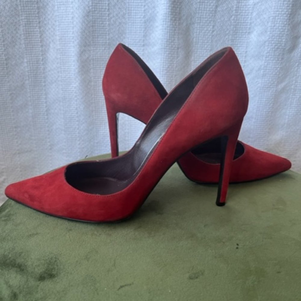Stuart Weitzman Size 11 Red Pumps - image 8